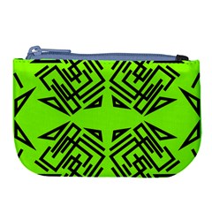 Abstract Pattern Geometric Backgrounds   Large Coin Purse by Eskimos