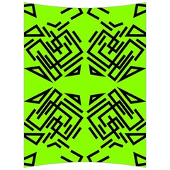 Abstract Pattern Geometric Backgrounds   Back Support Cushion by Eskimos