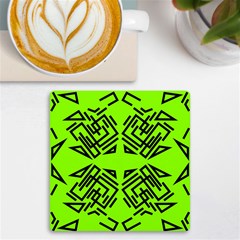 Abstract Pattern Geometric Backgrounds   Uv Print Square Tile Coaster  by Eskimos