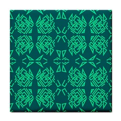 Abstract Pattern Geometric Backgrounds   Tile Coaster by Eskimos