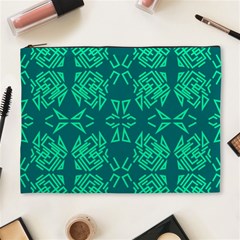 Abstract Pattern Geometric Backgrounds   Cosmetic Bag (xl) by Eskimos