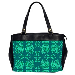 Abstract Pattern Geometric Backgrounds   Oversize Office Handbag (2 Sides) by Eskimos