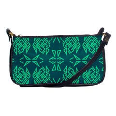 Abstract Pattern Geometric Backgrounds   Shoulder Clutch Bag by Eskimos