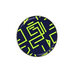 Abstract Pattern Geometric Backgrounds   Hat Clip Ball Marker by Eskimos