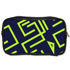 Abstract Pattern Geometric Backgrounds   Toiletries Bag (one Side) by Eskimos