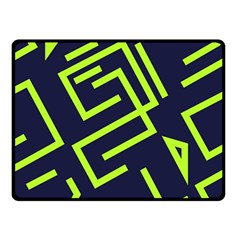 Abstract Pattern Geometric Backgrounds   Double Sided Fleece Blanket (small)  by Eskimos