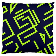 Abstract Pattern Geometric Backgrounds   Standard Flano Cushion Case (one Side) by Eskimos