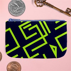 Abstract Pattern Geometric Backgrounds   Large Coin Purse by Eskimos