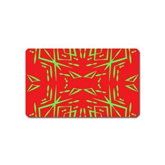 Abstract Pattern Geometric Backgrounds   Magnet (name Card) by Eskimos