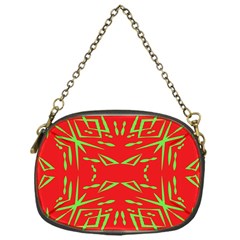 Abstract Pattern Geometric Backgrounds   Chain Purse (one Side) by Eskimos