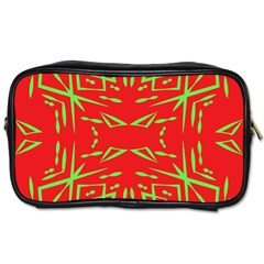 Abstract Pattern Geometric Backgrounds   Toiletries Bag (one Side) by Eskimos