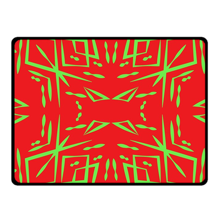 Abstract pattern geometric backgrounds   Fleece Blanket (Small)