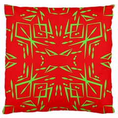 Abstract Pattern Geometric Backgrounds   Standard Flano Cushion Case (one Side) by Eskimos