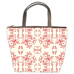 Abstract Pattern Geometric Backgrounds   Bucket Bag by Eskimos