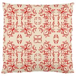 Abstract pattern geometric backgrounds   Standard Flano Cushion Case (Two Sides) Front