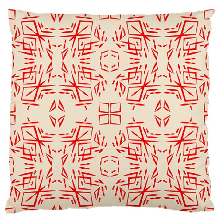 Abstract pattern geometric backgrounds   Standard Flano Cushion Case (Two Sides)