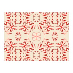 Abstract Pattern Geometric Backgrounds   Double Sided Flano Blanket (mini)  by Eskimos