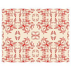 Abstract Pattern Geometric Backgrounds   Double Sided Flano Blanket (medium)  by Eskimos