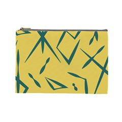 Abstract Pattern Geometric Backgrounds   Cosmetic Bag (large)