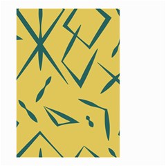 Abstract Pattern Geometric Backgrounds   Small Garden Flag (two Sides) by Eskimos