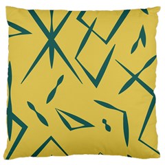 Abstract Pattern Geometric Backgrounds   Large Cushion Case (one Side) by Eskimos