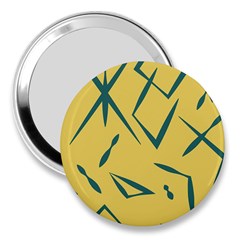 Abstract Pattern Geometric Backgrounds   3  Handbag Mirrors by Eskimos