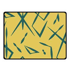 Abstract Pattern Geometric Backgrounds   Double Sided Fleece Blanket (small)  by Eskimos