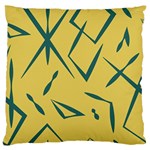 Abstract pattern geometric backgrounds   Standard Flano Cushion Case (One Side) Front