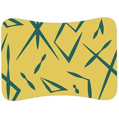 Abstract Pattern Geometric Backgrounds   Velour Seat Head Rest Cushion by Eskimos