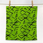 Abstract pattern geometric backgrounds   Face Towel Front