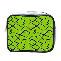 Abstract Pattern Geometric Backgrounds   Mini Toiletries Bag (one Side) by Eskimos