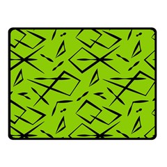 Abstract Pattern Geometric Backgrounds   Double Sided Fleece Blanket (small)  by Eskimos