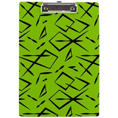 Abstract Pattern Geometric Backgrounds   A4 Clipboard by Eskimos