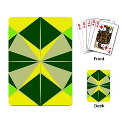 Abstract Pattern Geometric Backgrounds   Playing Cards Single Design (rectangle) by Eskimos