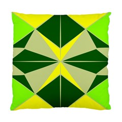 Abstract Pattern Geometric Backgrounds   Standard Cushion Case (one Side) by Eskimos