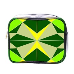 Abstract Pattern Geometric Backgrounds   Mini Toiletries Bag (one Side) by Eskimos