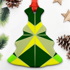 Abstract Pattern Geometric Backgrounds   Ornament (christmas Tree)  by Eskimos