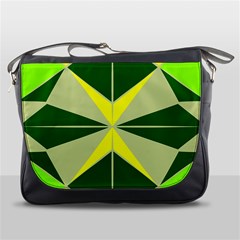 Abstract Pattern Geometric Backgrounds   Messenger Bag by Eskimos