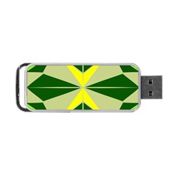 Abstract Pattern Geometric Backgrounds   Portable Usb Flash (two Sides) by Eskimos