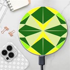 Abstract Pattern Geometric Backgrounds   Wireless Charger by Eskimos