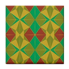 Abstract Pattern Geometric Backgrounds   Tile Coaster by Eskimos