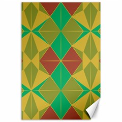 Abstract Pattern Geometric Backgrounds   Canvas 24  X 36  by Eskimos