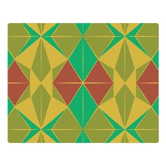 Abstract Pattern Geometric Backgrounds   Double Sided Flano Blanket (large)  by Eskimos