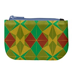 Abstract Pattern Geometric Backgrounds   Large Coin Purse by Eskimos