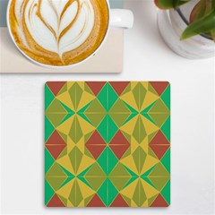 Abstract Pattern Geometric Backgrounds   Uv Print Square Tile Coaster 