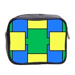 Abstract pattern geometric backgrounds   Mini Toiletries Bag (Two Sides) Back