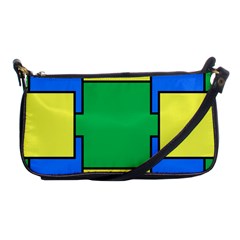 Abstract Pattern Geometric Backgrounds   Shoulder Clutch Bag by Eskimos