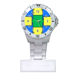 Abstract Pattern Geometric Backgrounds   Plastic Nurses Watch by Eskimos