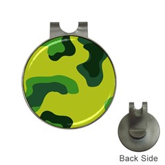 Abstract Pattern Geometric Backgrounds   Hat Clips With Golf Markers by Eskimos