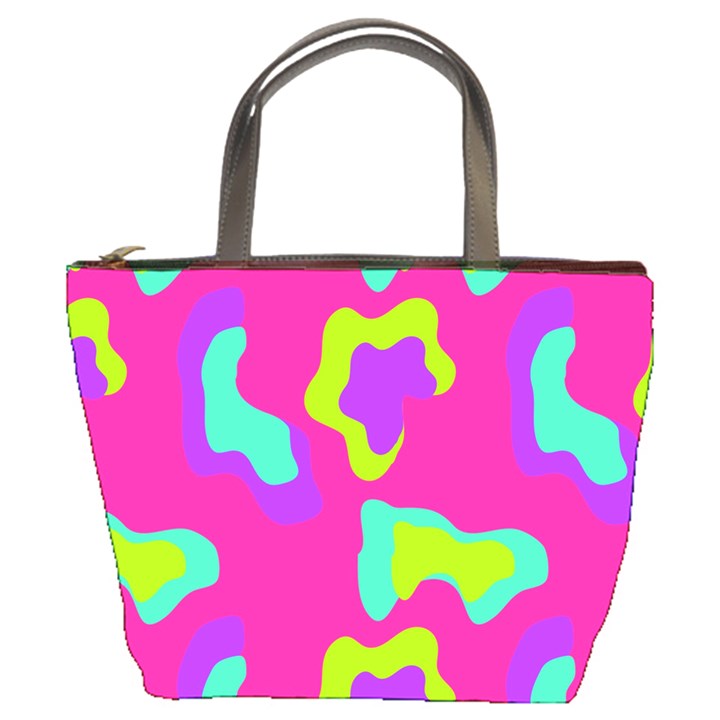 Abstract pattern geometric backgrounds   Bucket Bag